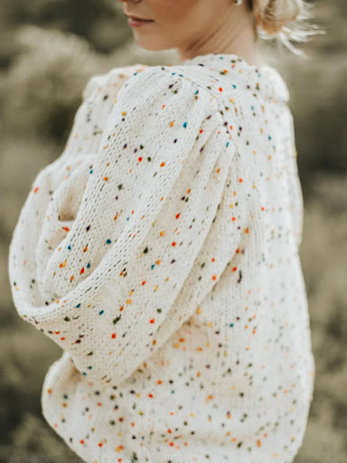 Title 3, Casual Style Polka Dot Thermal Knitting Sweater...