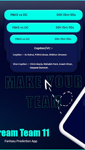 Dream Team 11 -Fantasy Prediction App