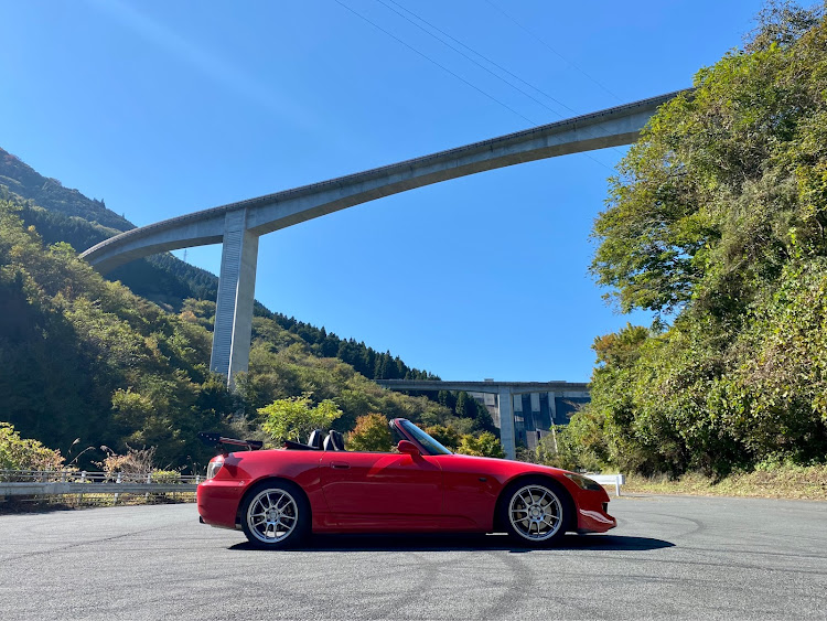 S2000の還暦＋2少年・徘徊日記・CCB蕎麦ランチ×3ならず・有間ダム屋根無車聖地化計画・AMDにS2たくさん並べ隊に関するカスタム事例の投稿画像8枚目