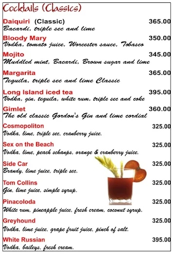 Tetto menu 