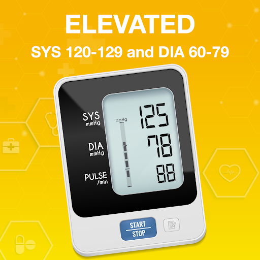 Screenshot Bp monitor & blood oxygen app