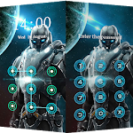 Cover Image of Download Applock Theme Galaxy Robot 1.0.1 APK