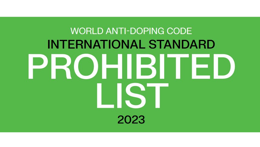 WORLD ANTI-DOPING CODE PROHIBITED LIST - 2023