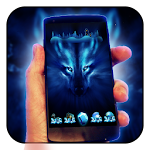 Free Wolf Night Launcher Theme Apk