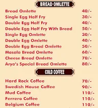 Arya Snacks And Juice Point menu 5