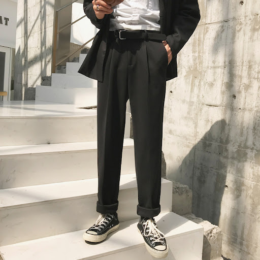Title 3, Baggy straight leg long pants