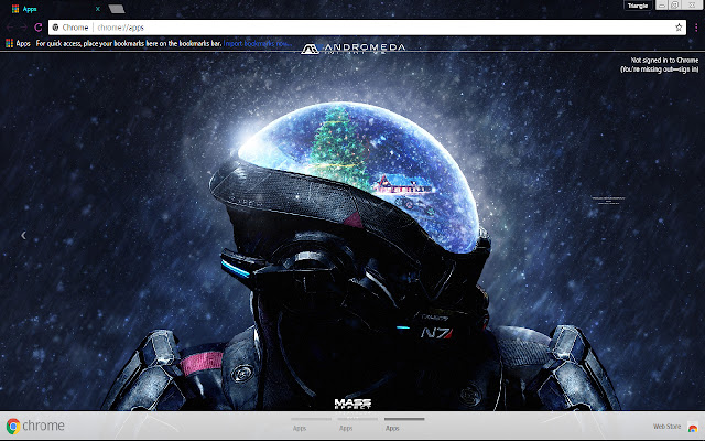 Mass Effect Andromeda 1920X1080 chrome extension