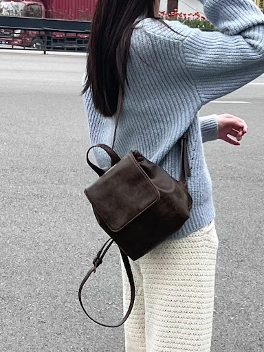Title 14, Retro American Brown Backpack New Perfect for E...
