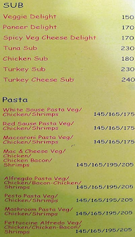 The Breakfast menu 7