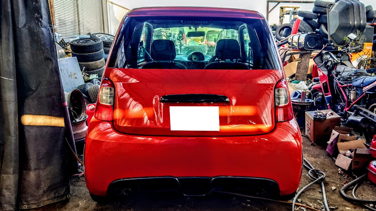 エッセのBOSCHと書いてボッチと読む・WABARTH・和バルト・WABARTH235esseesse・ニューマシンお披露目に関するカスタム事例の投稿画像8枚目