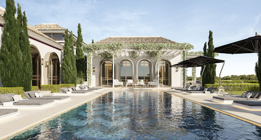 Villa avec piscine et terrasse 1