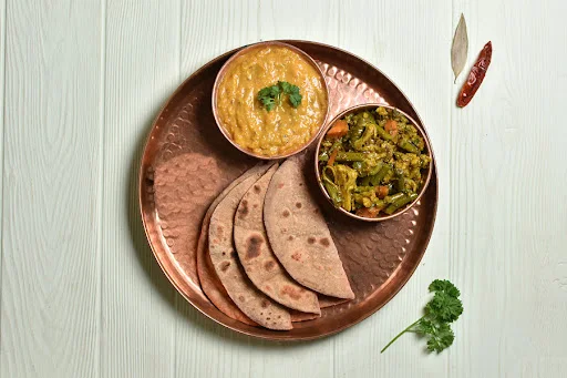 Dal Tadka + Mixed Veg Thali