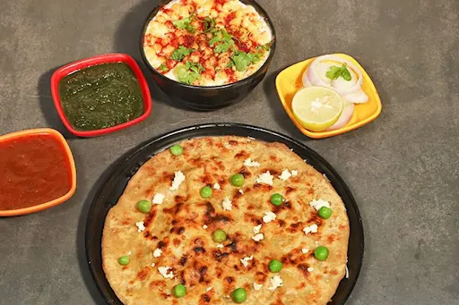 Cheese Vegetable Paratha