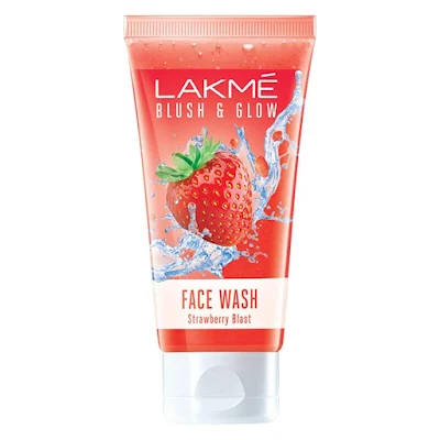 Lakme Face Wash - Blush & Glow Strawberry Gel