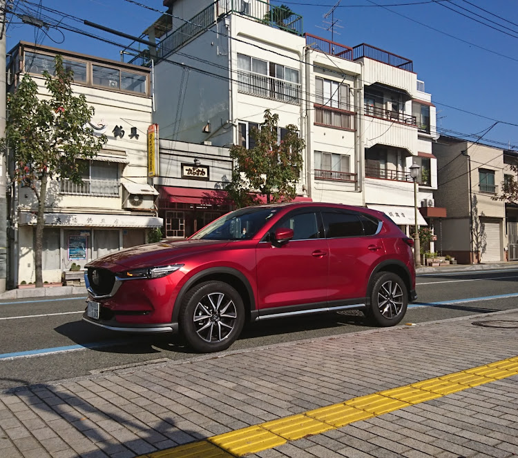 ウォンバットさんが投稿した仕事兼プライベート・帰省・美観地区・従弟のcx-5・からさわのモナカに関するカスタム事例の投稿画像2枚目