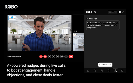 COACH ROBO: AI-Powered Sales Intelligence & Real-Time Coaching screenshot 2