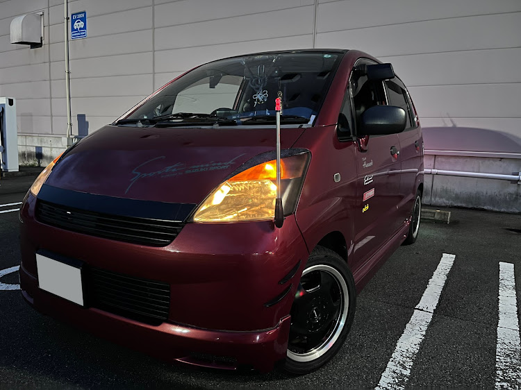 MRワゴンの絶滅危惧車種保存会・コーナーポールに関するカスタム事例の投稿画像1枚目