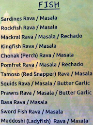 Viva Goa menu 5