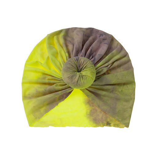 Title 3, Newborn Fetal Cap Tie-dye Donut Elastic Pullove...
