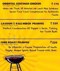 Grilll Mystery menu 2