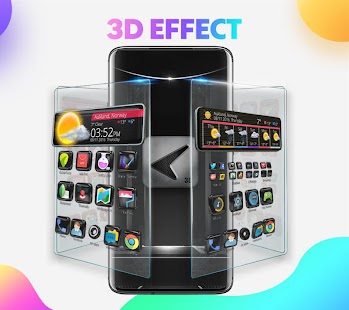 CM Launcher 3D - Themes, Wallpapers Screenshot