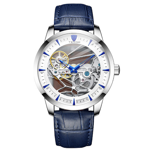 Title 6, Mens Mechanical Watch with Belt, Waterproof, H...