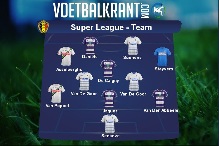 Ons team van speeldag 22 in de Super League: Heist en Anderlecht boven, ook Genk en OH Leuven erin