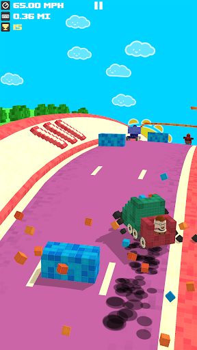 Screenshot Out of Brakes - Blocky Racer