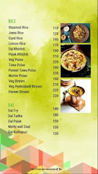 Santushti menu 2