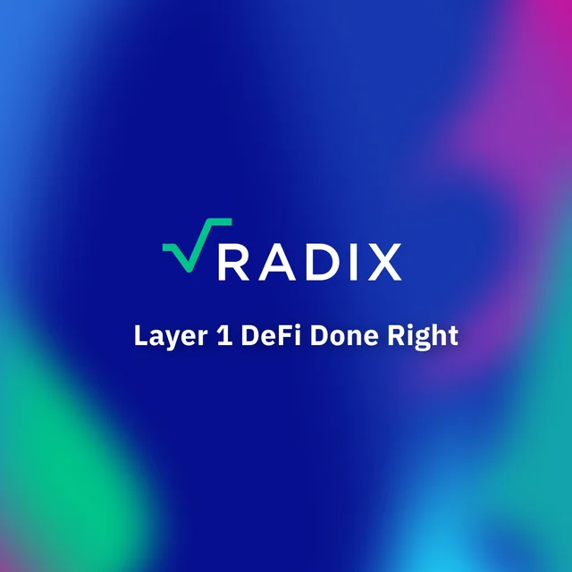 Blog Radix DLT 
