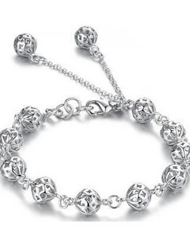 Bracelet Individualité Creuse en Ar - 2
