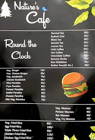 Nature's Cafe menu 1