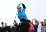 Northern Ireland's Rory McIlroy during the first round of the the 148th Open Championship at Royal Portrush Golf Club in Portrush, Northern Ireland, on July 18 2019.