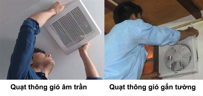 Quạt thông gió có thể tự lắp đặt được không?