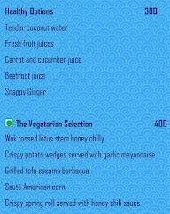 Blue Bar - Vivanta by Taj menu 2