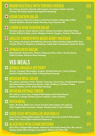 Lean 21 Cafe menu 6