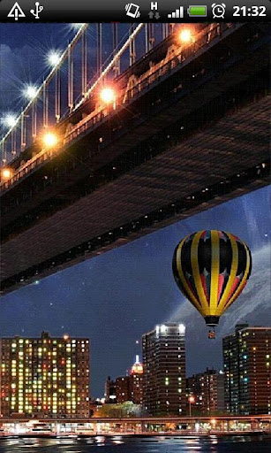 Air Balloon Live Wallpaper