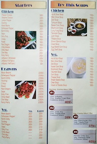 Shaan Chinese Corner menu 4