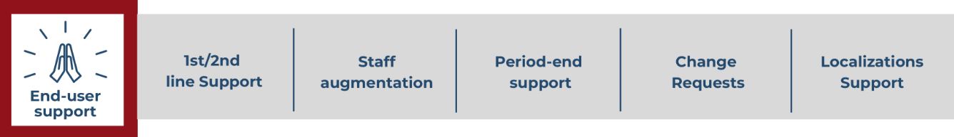 Functional support for JD Edwards