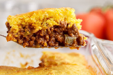 Sloppy Joe Cornbread Casserole