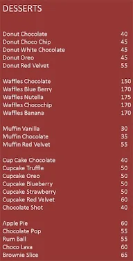 The Chocolate Villa menu 5