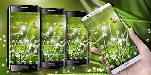 Nature Water Drops Theme