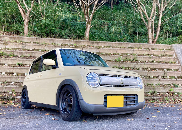 アルトラパンの寒い・景色+車に関するカスタム事例の投稿画像2枚目