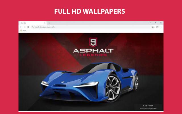 Asphalt 9 Legends Wallpapers and New Tab