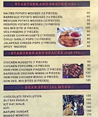 Hungry Bear menu 5