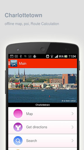 Charlottetown Map offline