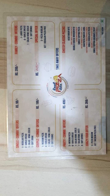 Real Pizza Bite menu 