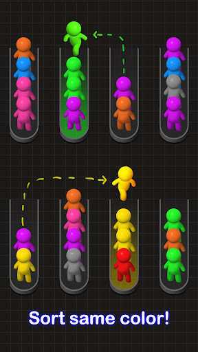 Screenshot Sort Puzzle - Color puzzle