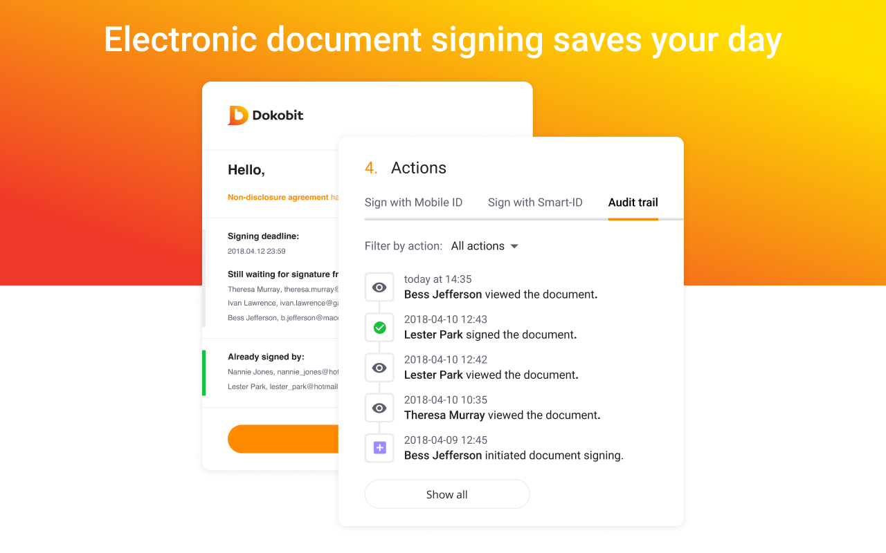 Dokobit e-signing and e-identification Preview image 4