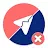 Delete account(forTelegram) icon